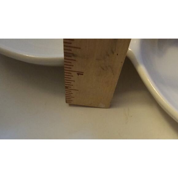 Portugal Pottery Divided Server Centerpiece Apple "Subtil Caldas Da Rainha" - Picture 7 of 7